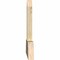Ekena Millwork Portland Rough Sawn Timber Gable Bracket, Douglas Fir, 48"W x 22"H x 2"D x 6"F, 11/12 Pitch GBW048X22X0206POR00RDF - alternate 3